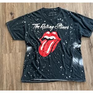 Distressed Rolling Stones Tshirt Size XL